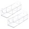 mDesign Plastic 3-Compartment Condiment Organizer/Tea Bag Holder